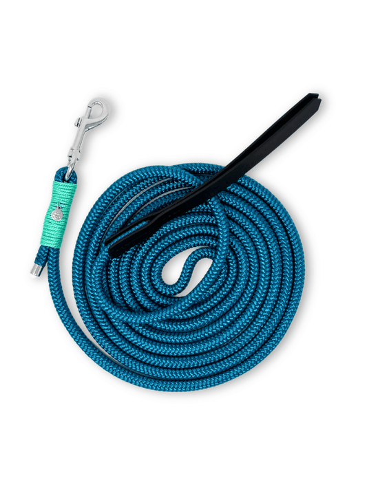 Aquamarine Glow Bodenarbeitsseil – 10mm, 4m