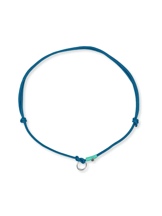 Aquamarine Glow Halsring – 6mm