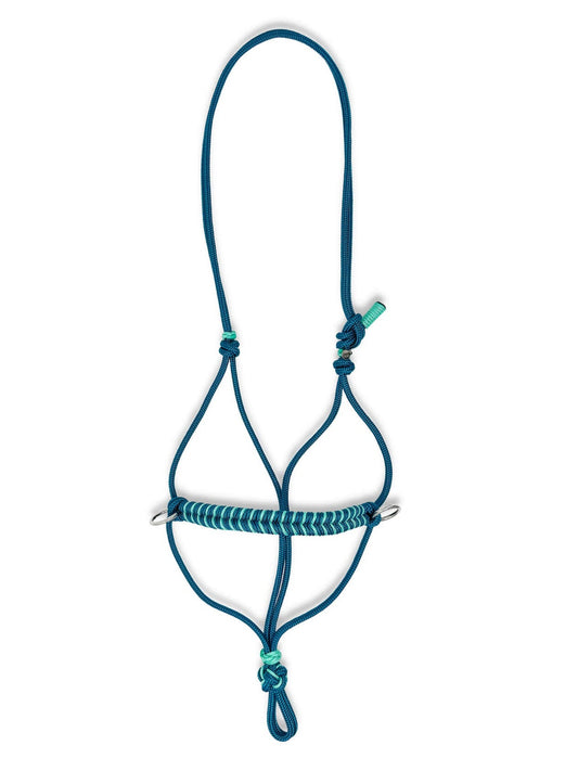 Aquamarine Glow Knotenhalfter – verstellbar