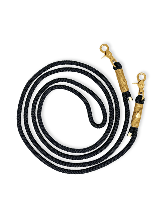 Onyx Gold Zügel – 10mm