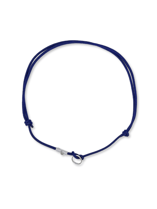 Sapphire Moon Halsring – 6mm