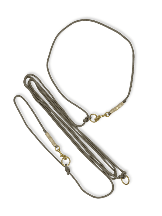 Vario-Seil | 3in1: Halsring, Langzügel, Bodenarbeitsseil